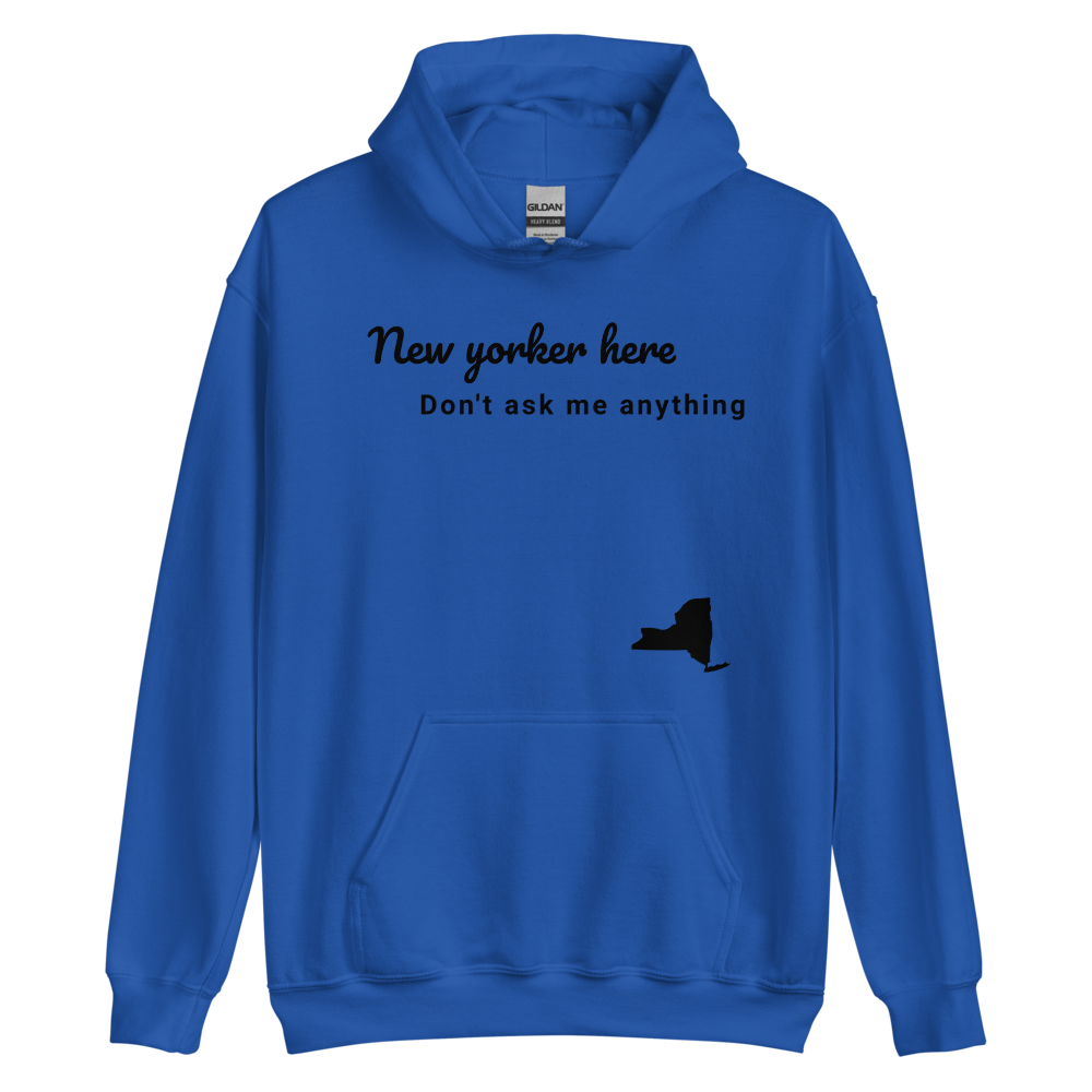 NYC hoodie Royal thumbnail 2